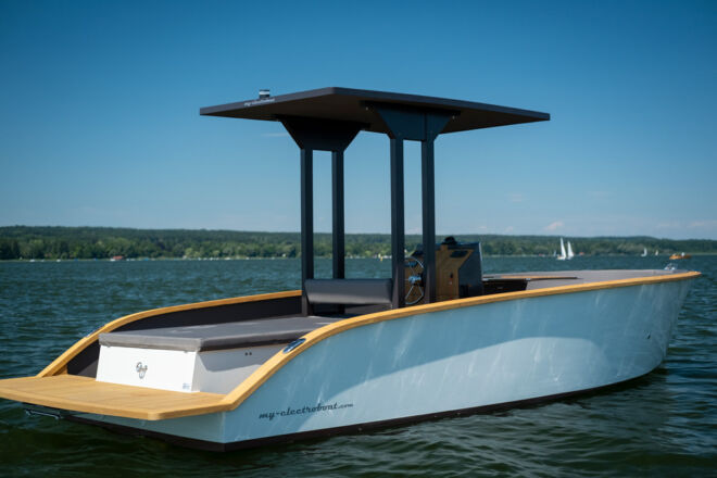 Elektroboot moderne Bauweise